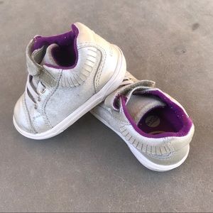 Silver Stride Rite Toddler Girl Sneakers